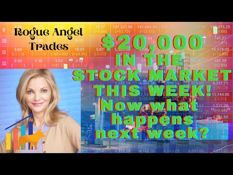 $20,000 IN GAINS IN THE STOCK MARKET THIS WEEK!  $TSLA $AMZN $GOOGL $FB $MRNA  WHAT HAPPENS NOW!!!
