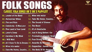 Folk & Country Songs Collection 🎶 Classic Folk & Country Music 80's 90's Playlist 🎵 Folk Music