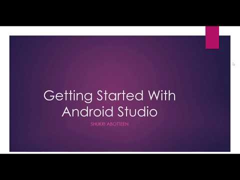Android Studio: Building and Running Your First Application