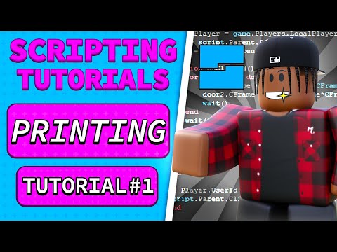 2023 Beginner Roblox Scripting Tutorial #1 - Printing