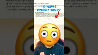 YouTube New Policy 2025: Monetization Alert (July 15 Update!)