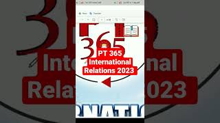 Vision IAS PT 365 International Relations 2023 Notes #IR #pt365ir #pt365 #visionias #upsc2023 #upsc
