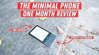Will I SWITCH To The Minimal E-Ink QWERTY Phone After Using It For 1 MONTH? ⭐ Full REVIEW ⭐ || DPUK