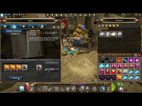 Crafting platinum weapon - Sleepygarnet || Drakensang Online R223