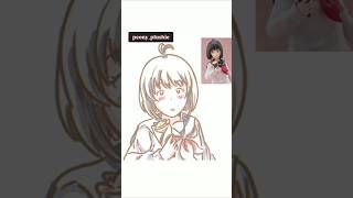 I've never had a crepe❣#shortsartist #shoshimin #osanaiyuki #speedart #timelapsart