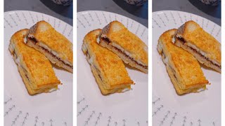 烤箱西多士-简单早餐#Shorts