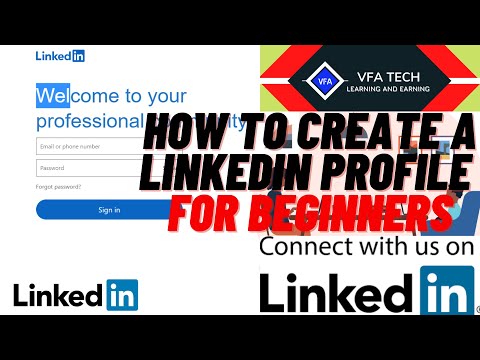 How to Create a Linkedin Profile for Beginners 2020