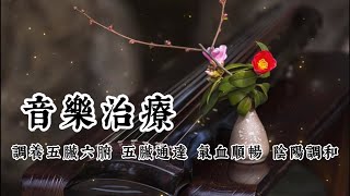 音樂治療療癒 五音療法 養生音樂 五音療愈調養五臟六腑 心肝脾肺腎 五臟通達氣血順暢陰陽調和 放鬆心情 古琴古箏笛子二胡塤 純音樂中國風 Chinese therapy music