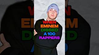 When Eminem DISSED 100 Rappers🤯