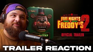 Five Nights at Freddy's 2 Official Trailer Reaction!