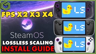 How to Install Lossless Scaling on any SteamOS Device