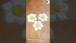 #designlife #drawing #rangoli #flowerrangoli