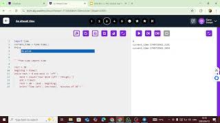 Phython Start time module