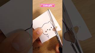 💗Cute gift💗 #gift #papercraft #diy #shorts #diygift #kawaiiart #CraftIdeas #CuteGift #PopUpCard