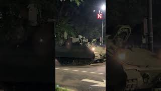 Tanks Arrive In Washington Ahead Of Army's 250th Birthday Parade