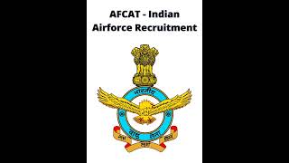 AFCAT - Indian Airforce Recruitment 2022 #IAFPilot #IAFOfficer