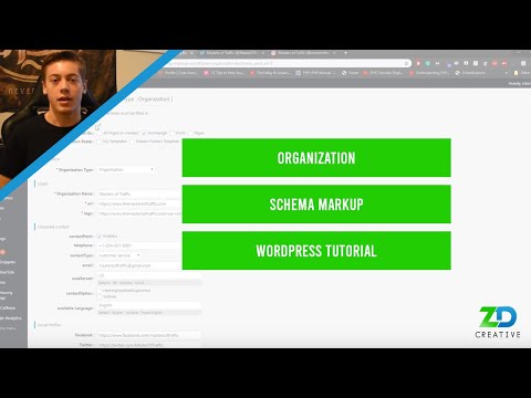 Organization Schema Markup Wordpress Tutorial