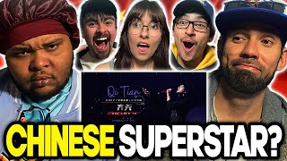 American streamers and rappers react to Hua Chenyu : Qi Tian Heaven's Equal : Mars Movements Concert