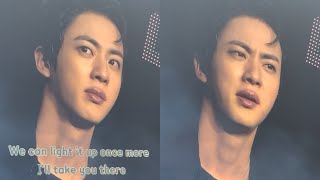 250718 Jin confused by ARMY singing Running Wild @ Run Seokjin Ep Tour BTS Anaheim Fancam Concert