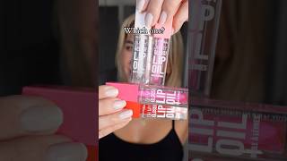 Which one? RIMMEL oh my gloss #lipoil #rimmellondon #lipgloss #redlips
