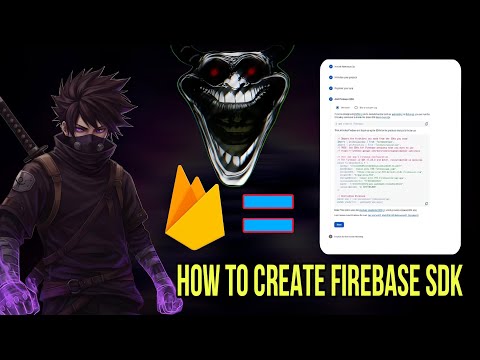 How To Create Firebase SDK || Full set up firebase || How to make firebase 😎