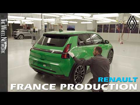 Renault Production in France – 5 E-Tech, Megane E-Tech, Espace, Kangoo, Master Fuel Cell, Clio