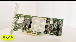 Adaptec ASR-8805 RAID controller 2277500-R 12Gbps SAS/SATA for servers