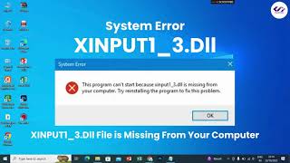 How To Fix XINPUT1_3.Dll Error? #xinput1_3dll #error #errorfix #errors #dll #dlldownload #windows