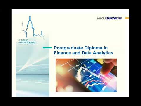 Postgraduate Diploma in Finance and Data Analytics金融及數據分析深造文憑