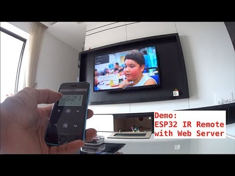 ESP32 ir remote demo
