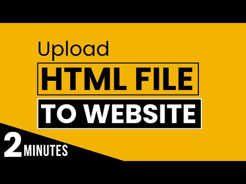 How To Upload HTML File To Website 2025 | How To Upload Html Verification File To WordPress Website