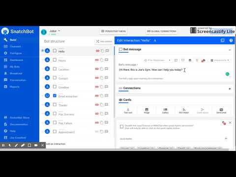 Create Randomized Answers With the SnatchBot Chatbot Creation Platform