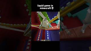 Squid game in Minecraft