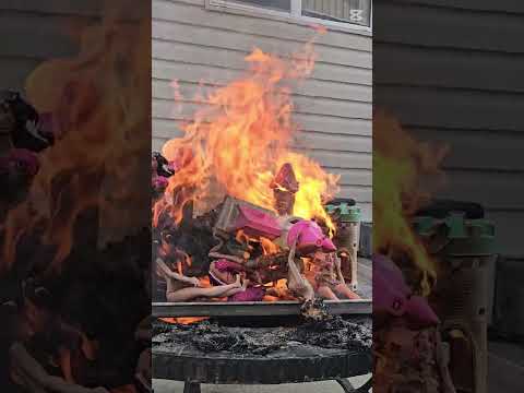 Barbie Castle Party Ends in Flames! 🔥😱