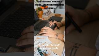 Get paid for your stories 💸📝 #ghostwriting #writingapp #writingtools