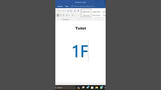 Toilet 🚽 Symbol in MS Word | Toilet 🚽 Symbol | #msword #symbol #toilet