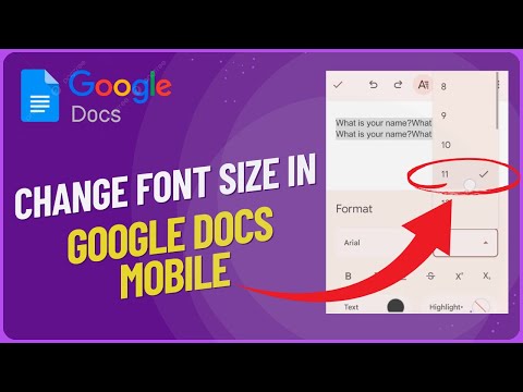 How  To Change Font Size In Google Docs Mobile