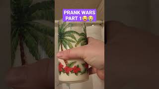PRANK WARS PART 1😂😭 #shorts #revenge #prankwars #funny #pranks