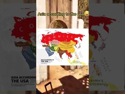 Asia according to the usa😂
