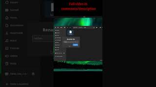 Create rename or delete files or folders in Ubuntu 24 04 Preview #ubuntu #files #create #tutorial