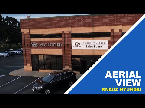 Aerial View of Knauz Hyundai and Genesis of Lake Bluff