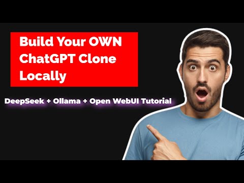 🚀 Build Your OWN ChatGPT Clone Locally (2025) | DeepSeek + Ollama + Open WebUI Tutorial 🔒 No Coding!