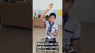 Learn Robotics 🤖 AI & Drone Technology with EPRADO #drone #diy #robotkit #school #college #students
