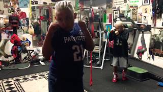 ITALIAN PUERTO RICAN HUNGARIAN MEXICAN MIXED VEGAN BOXER BRO’S (Victorville Boxing)