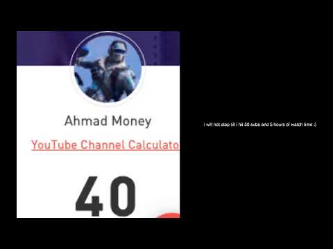 Ahmad Money Live Stream