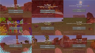 Minecraft - All Death Messages