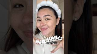 Simple makeup - NO FOUNDATION #shorts