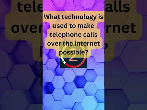 What Technology is Used to Make Telephone Calls Over the Internet? | VoIP #InternetCalls #TechBasics