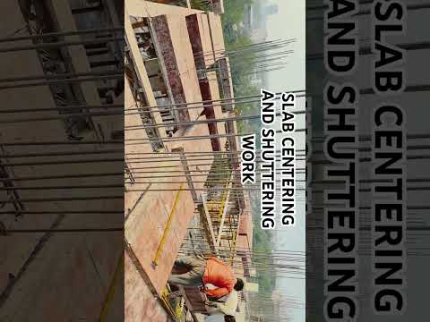 SLAB CENTERING AND SHUTTERING WORK.                #carpenter #slab #centering #shutteringcarpenter