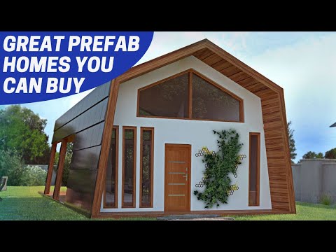 7 Great PREFAB HOMES #1 (some affordable)